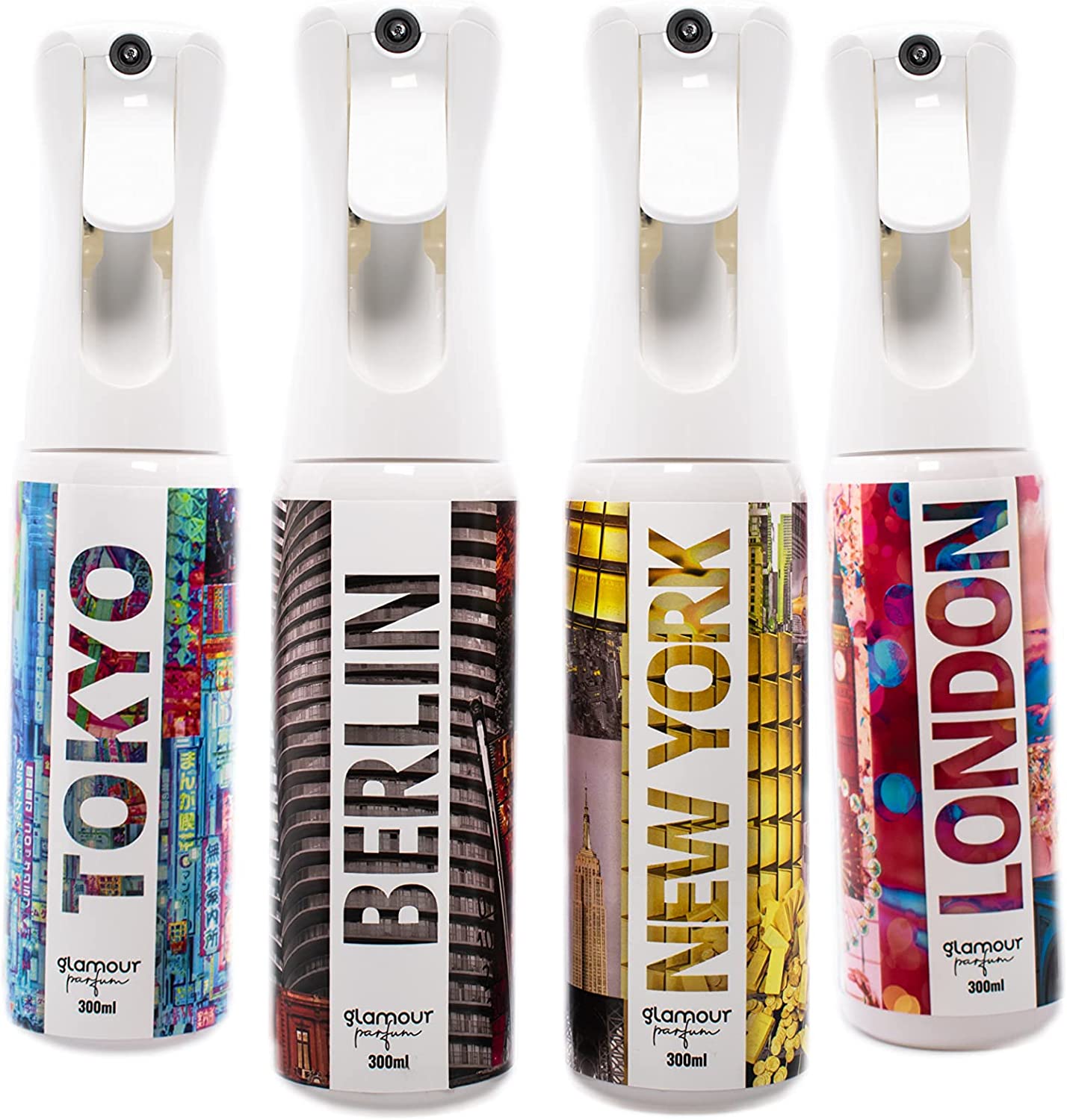 City Packs de 4 Glamour Parfum
